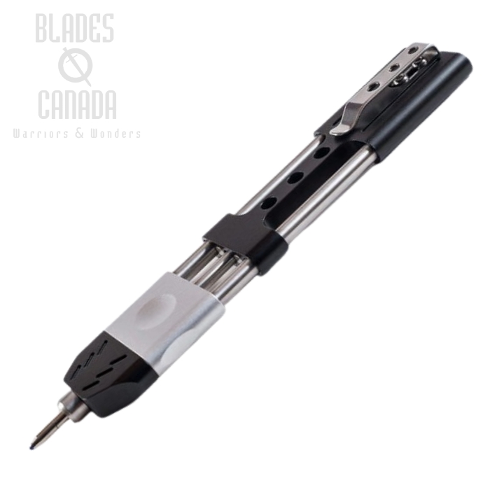 TEC Accessories Ko-Axis Pen Aluminum Silver Grip - Black (image for) TEC Accessories Ko-Axis Pen Aluminum Silver Grip - Black